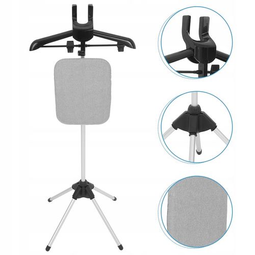 PODRĘCZNY STOJAK NA PAROWNICĘ DO UBRAŃ REGULOWANE AKCESORIA WIESZAK NA na Arena.pl