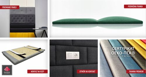 Opcja dodatkowa PODWÓJNA PIANKA do paneli na Arena.pl