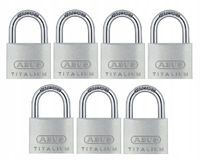 ZESTAW 7 KŁÓDEK ABUS TITALIUM 64TI/50 SYSTEM JEDNEGO KLUCZA