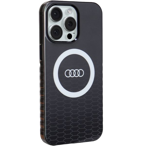 Etui Audi do iPhone 15 Pro Max, Czarny, MagSafe zdjęcie 6