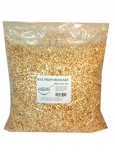 RYŻ PREPAROWANY ryż ekspandowany dmuchany 1kg ECOBI na Arena.pl