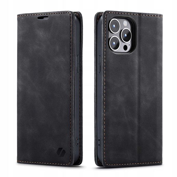 Spacecase Wallet Iphone 15 Pro Black zdjęcie 7