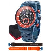 Zegarek Męski Vostok Europe VR42-595D734B niebieski bransoleta
