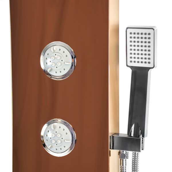 Bateria panel prysznicowy ROSE GOLD zdjęcie 4