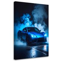Obraz do biura pokoju dziecka nastolatka, Samochód sportowy