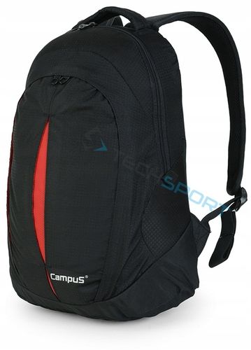 LEKKI WYGODNY PLECAK MIEJSKI CAMPUS KOOL | POJEMNOŚĆ 20L | CZARNY na Arena.pl
