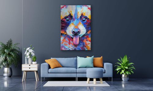 OBRAZ NA PŁÓTNIE 099 Szop 60x90cm na Arena.pl