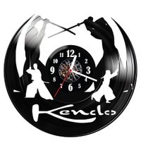 Zegar ścienny z płyty winylowej Kendo 286.14