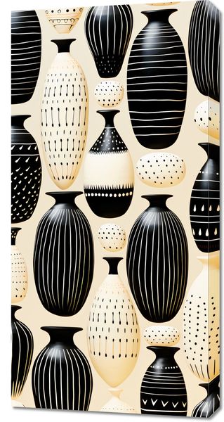 Obraz 50x100cm Monochromatyczna Harmonia zdjęcie 1