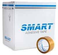 taśma pakowa smart transparent kauczuk naturalny (solvent) 48/50y - 36 szt.