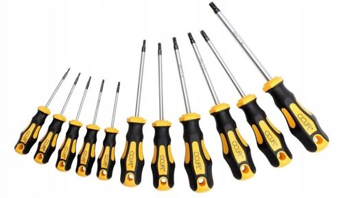 Zestaw śrubokrętów magnetycznych TORX CCLIFE CC5015 11 elementów na Arena.pl