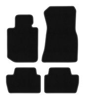 Dywaniki samochodowe welurowe BASIC do: BMW 2 G42 (2021-2022, Coupe) czarne