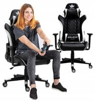 FOTEL BIUROWY GAMINGOWY KRZESŁO GRACZA