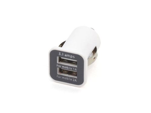 Ładowarka samochodowa Vertex, 2x USB 2.1A + 1A na Arena.pl