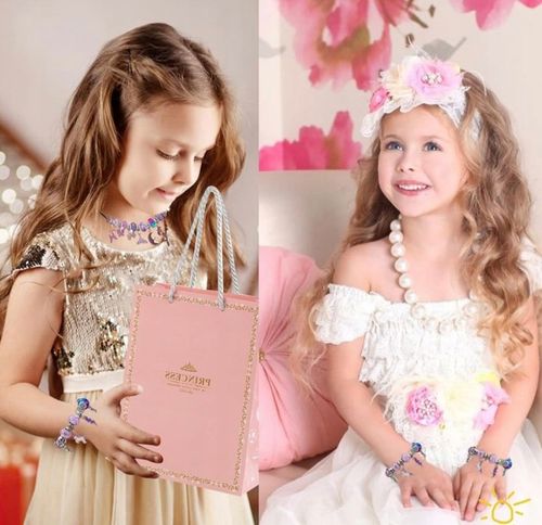 ZESTAW DO ROBIENIA NASZYJNIKÓW BRANSOLETEK KREATYWNY PREZENT DLA DZIECI na Arena.pl