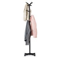 Wieszak Na Ubrania Odzież Stojący Czarny