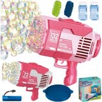 PISTOLET NA BAŃKI BAZOOKA DO BANIEK+ 2szt NAKŁADEK