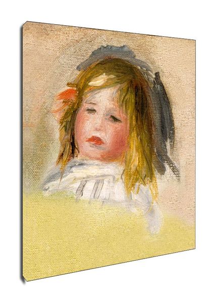 Child with Blond Hair, Auguste Renoir - obraz na płótnie 60x80 cm zdjęcie 1