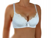 Koronkowa braletka Biustonosz MAX PUSH UP B 75 Kolory