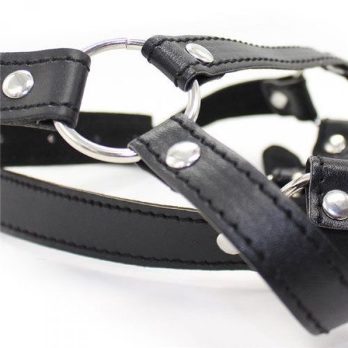 knebel imbracatura per testa con anello head harness+ring gag na Arena.pl