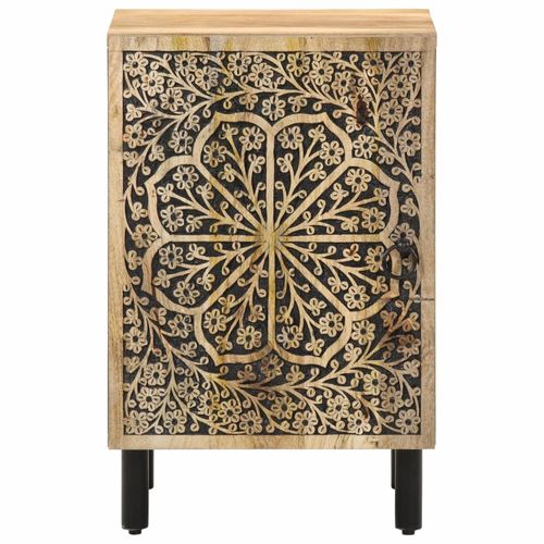 Szafka łazienkowa, 38x33x58 cm, lite drewno mango na Arena.pl