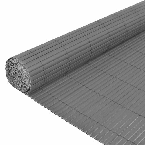 OGRODZENIE PŁOTEK DWUSTRONNE SZARE 150x500cm na Arena.pl