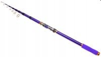 WĘDKA Teleskopowa AQUA BLAZE 4,2m Składana 60-120g 420cm 110271