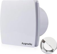 Cichy Wentylator Wyciągowy Łazienkowy 150mm 20W IP44 Niskie Zużycie Energii