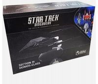 eaglemoss star trek picard section 31 demi-class 26cm
