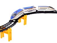 NOWOCZESNA KOLEJKA Z POCIĄGIEM OSOBOWYM