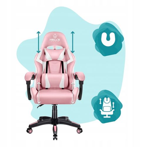 FOTEL GAMINGOWY DLA GRACZA BIUROWY HELL'S na Arena.pl