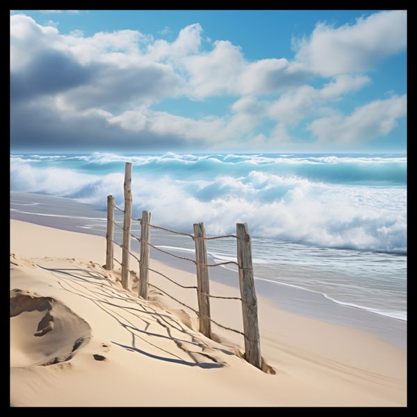 Plakat 60x60cm Szepty Oceanu zdjęcie 2