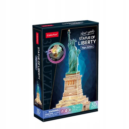 Puzzle 3D Led Statua Wolności Wersja Nocna 5362 na Arena.pl