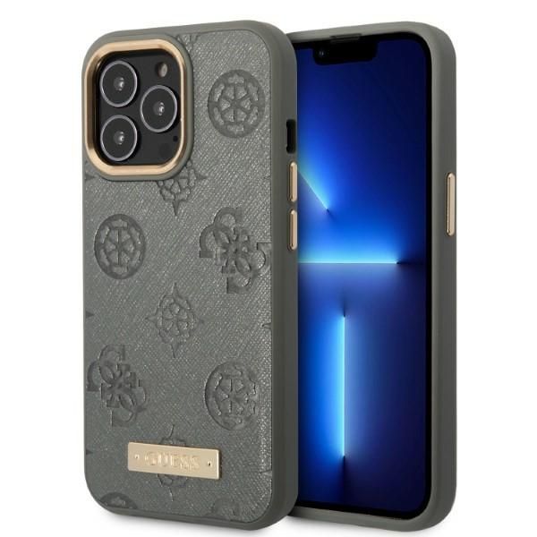 Etui Guess do iPhone 13 Pro Max, Szary, MagSafe zdjęcie 1