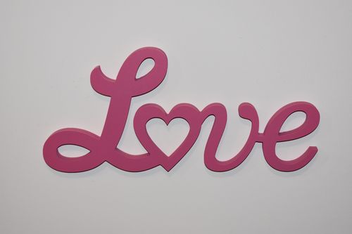 Napis 3D Love na Arena.pl