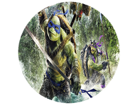 Opłatek na tort Żółwie Ninja