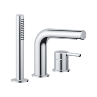 PI bateria wannowa 3 otworowa, chrom