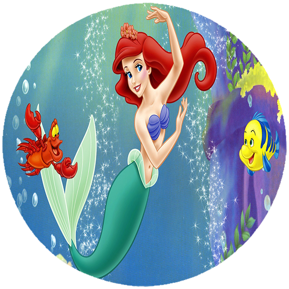 Opłatek na tort Ariel zdjęcie 1