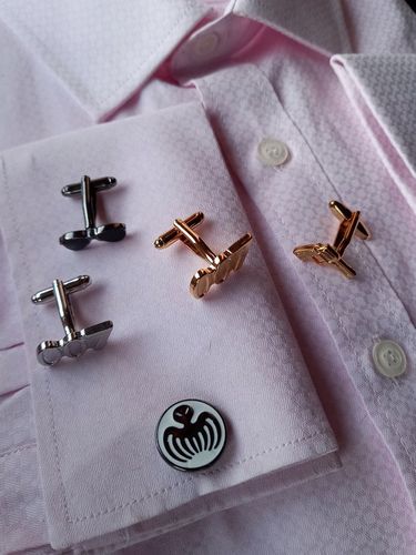 Spinki do mankietów Ryby Karp Lin dla Wędkarza na Arena.pl