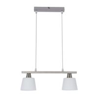 Hybryda zwis 2x40W E14 nikiel mat promocja