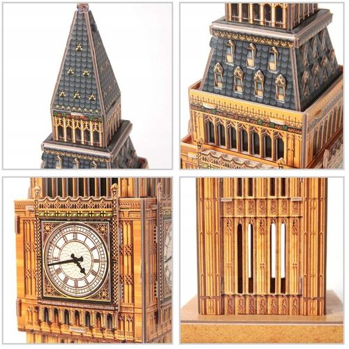 puzzle 3d zegar big ben 47el.0947 na Arena.pl