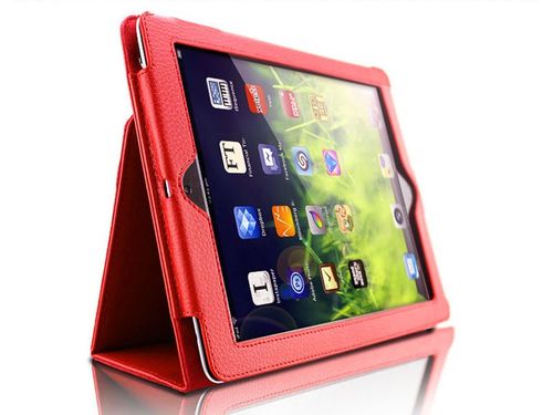 Etui Stojak do Apple iPad 9.7 2017 / 2018 Czerwone na Arena.pl