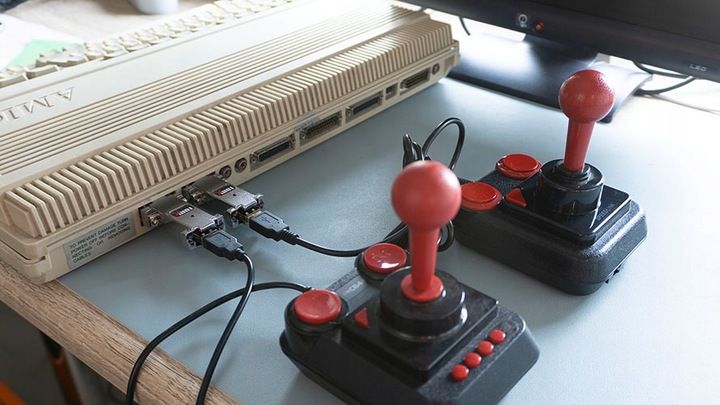 Adapter mysz joystick pad do komputera ATARI ST AMIGA C64 TOM RevX zdjęcie 13