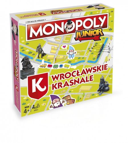Gra Monopoly Junior: Wrocławskie Krasnale na Arena.pl