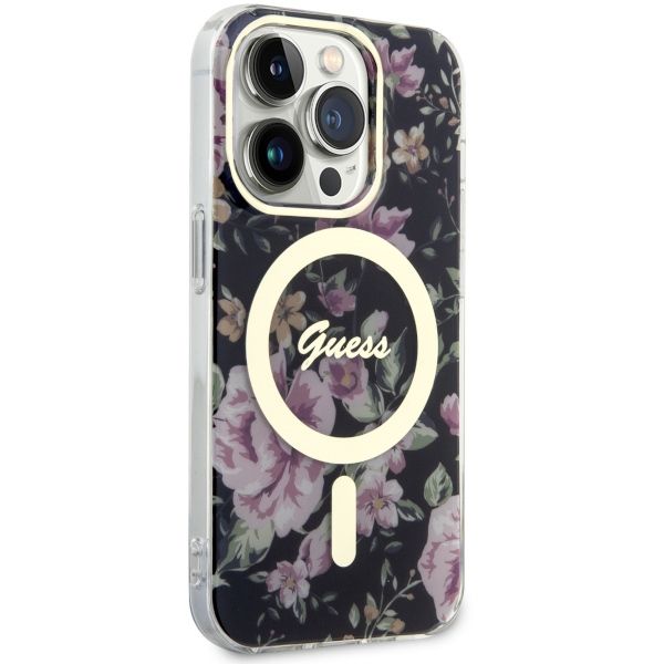 Etui Guess do iPhone 14 Pro, Czarny, MagSafe zdjęcie 4