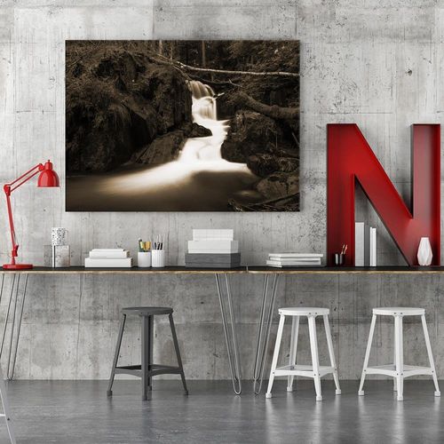 Obraz na płótnie - Canvas, Bajkowy wodospad 1 90x60 na Arena.pl