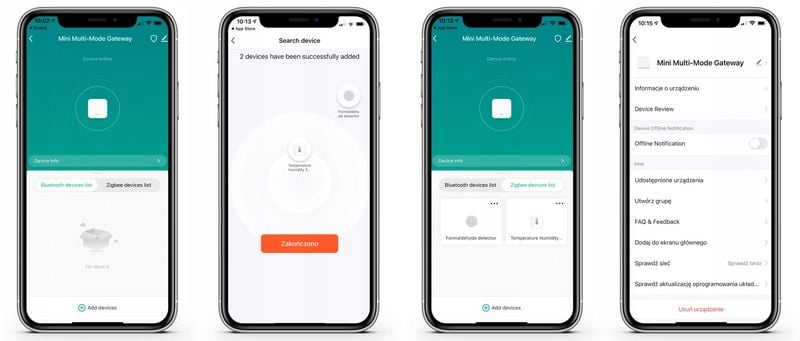 Centrala Bramka ZigBee 3.0 + Bluetooth WIFI TUYA SMART zdjęcie 4