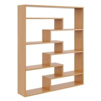 Regał ścienny na książki, biblioteczka, ELVO, 104x18x120 | TYLETEGOTU
