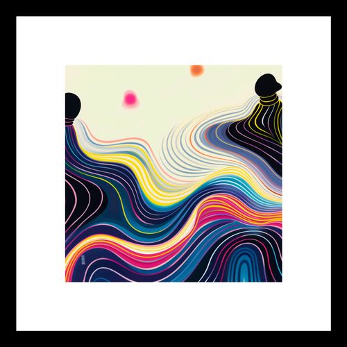 Plakat 20x20cm Wodnista Tafla na Arena.pl