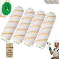 WAŁEK MALARSKI GIRPAINT ZŁOTA NIĆ 25 CM ZAPAS DO MALOWANIA GŁADZI 4 SZT